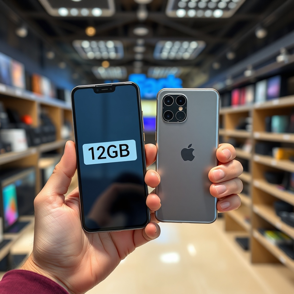 12 GB RAM telefon