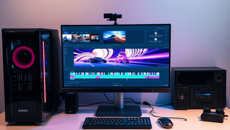 video edit bilgisayar